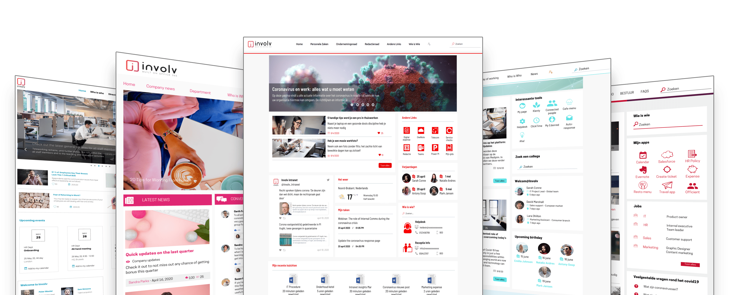 involv-intranet-homepages involv-intranet-homepages