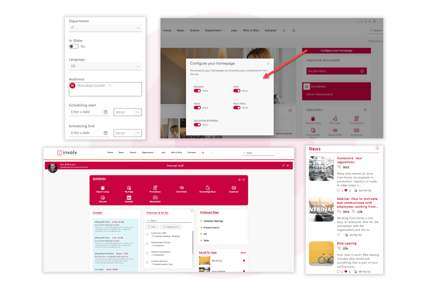 involv-intranet-personalize-your-intranet