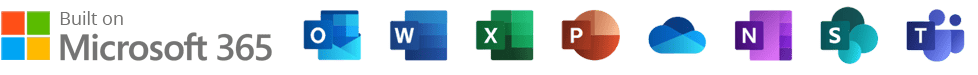 Built on Microsoft 365