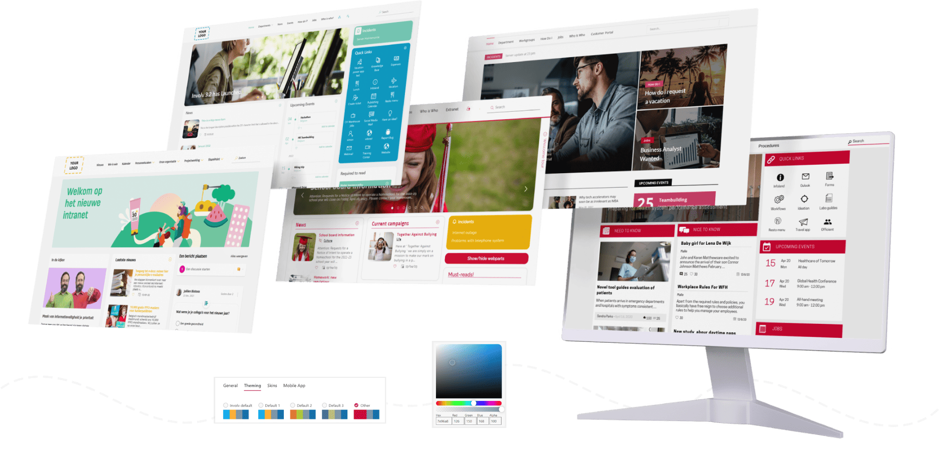 Involv templates and styling