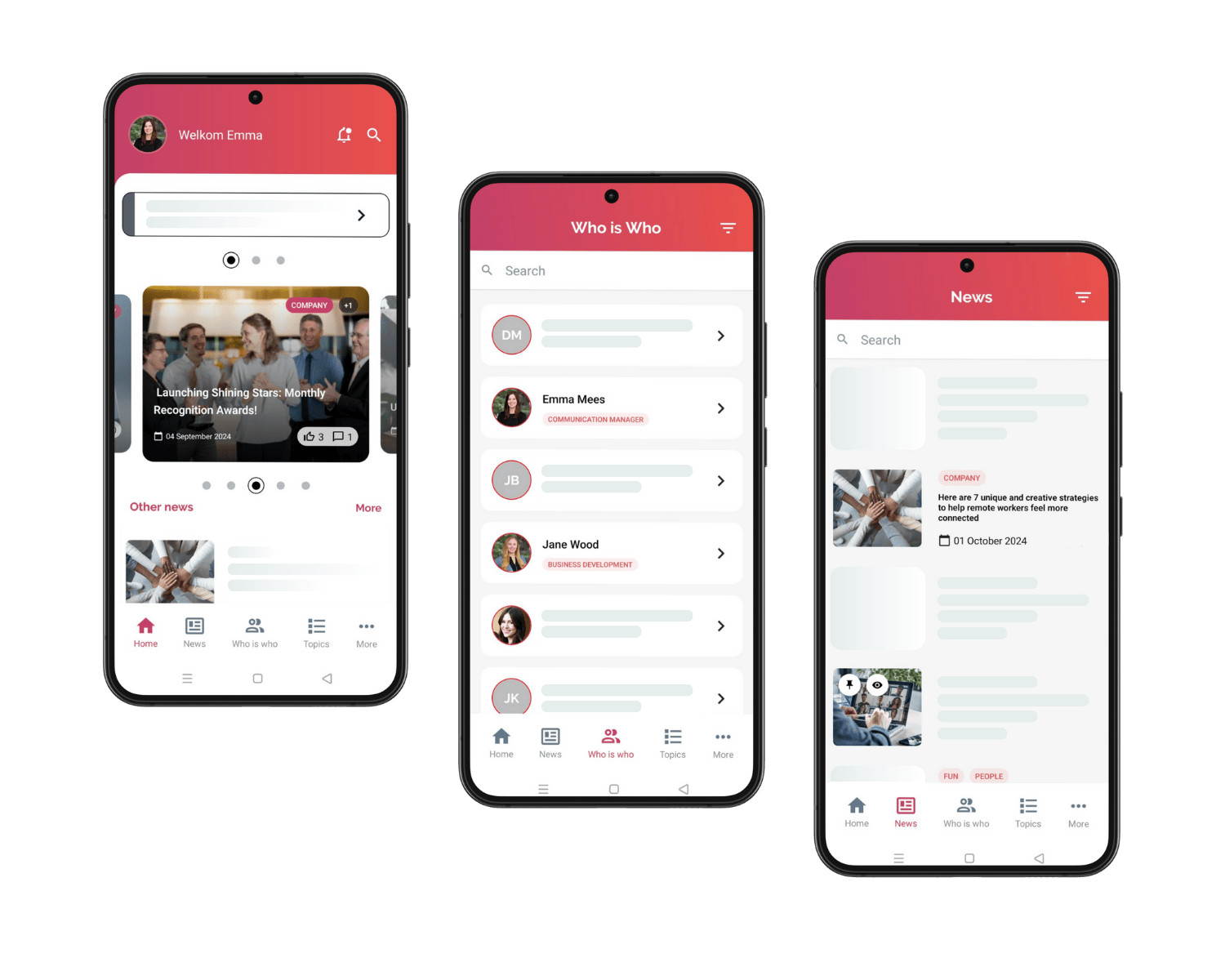 Involv mobile app