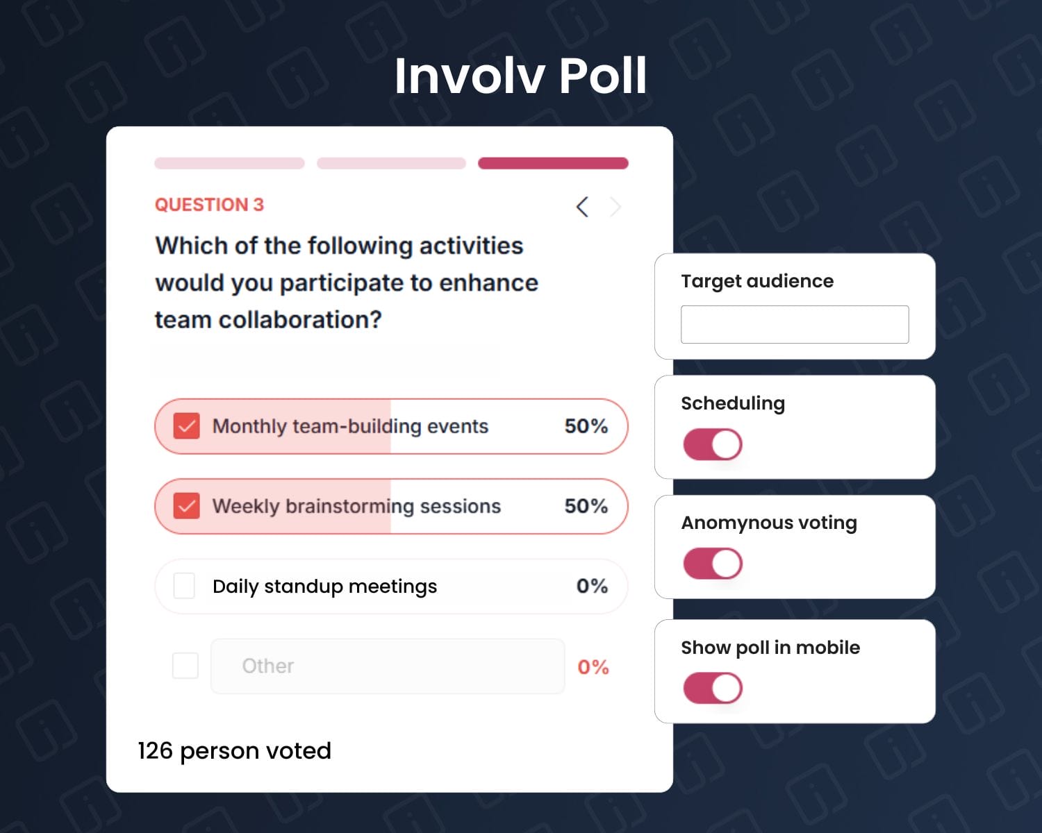 Involv poll